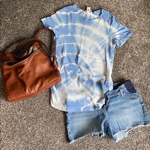 Gap maternity cutoff shorts